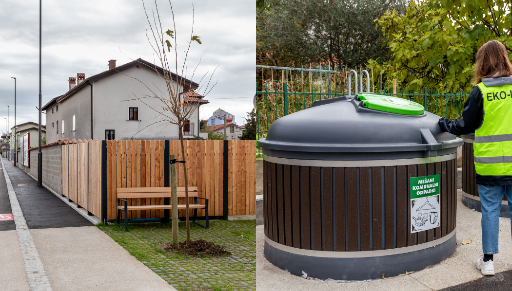 Copertina per Meno spazio e più raccolta, nuove isole ecologiche a Nova Gorica